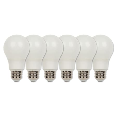 Westinghouse Bulb LED 9W 120V A19 Omni 2700K Soft White E26 Med Base, 6PK 4369720